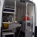 Ford Transit L3 wysoki dach samochód do inspekcji kanalizacji przestrzeń robocza samochodu inspekcyjnego